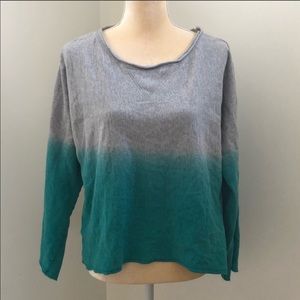 Andrew Marc MNY Performance cotton ombré tee